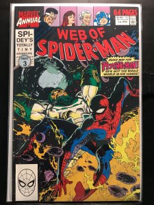 Web of Spider-Man Annual #6 Direct Edition (1990)