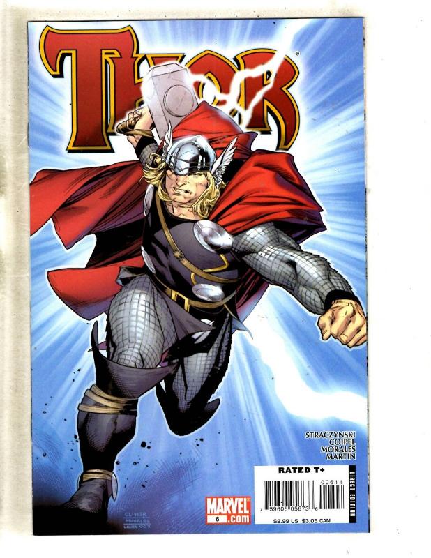 Lot Of 11 Thor Marvel Comic Books # 2 3 4 5 6 7 8 9 10 11 Loki Odin Sif CJ12