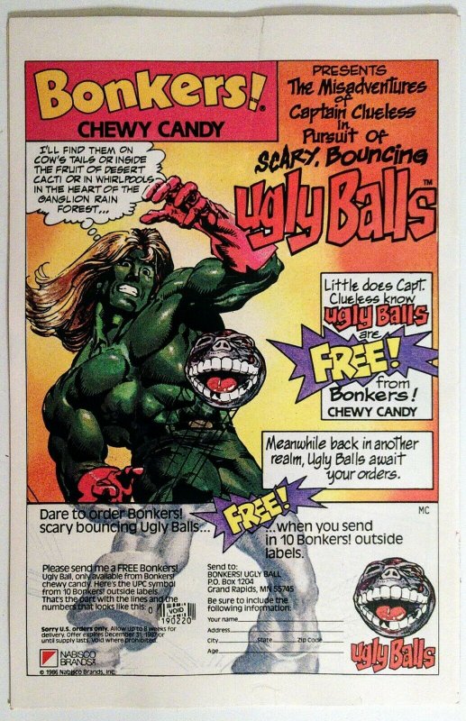 Incredible Hulk #331 NEWSSTAND, 1st App of Intelligent Grey Hulk