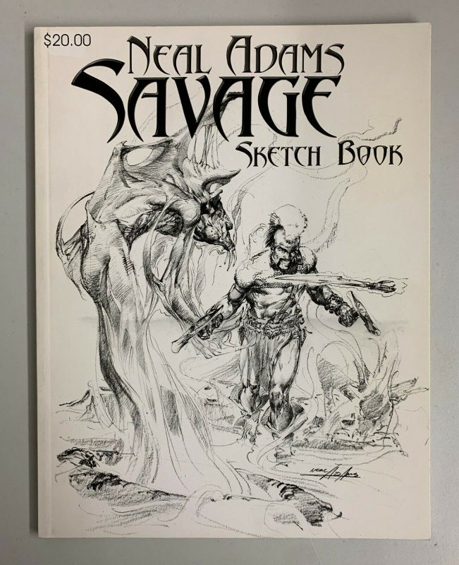 Neal Adams Savage Sketch Book Paperback