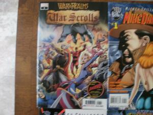 6 Comic: WAR OF THE REALMS WAR SCROLLS #1 MIKE DANGER #1 3 5 8 PLANETARY #26