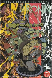 TMNT Last Ronin The Lost Years # 4 Variant 1:25 Cover NM IDW 2023 [Q2]