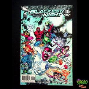 Blackest Night 8A 1st full team app. White Lantern Corps, 1st cover app. Brother