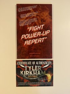 Final Boss #1 Steamboat Mickey Black and White Variant signed Kirkham with COA!