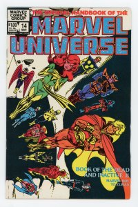 Official Handbook of the Marvel Universe #14 (1984) VF-