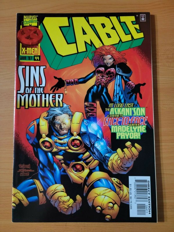 Cable #44 Direct Market Edition ~ NEAR MINT NM ~ 1997 Marvel Comics
