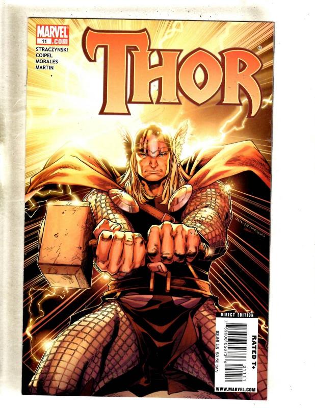 Lot Of 11 Thor Marvel Comic Books # 2 3 4 5 6 7 8 9 10 11 Loki Odin Sif CJ12