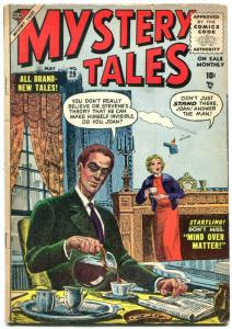 Mystery Tales #29 1955- Atlas horror- Invisible Man cover- Bill Everett G/VG