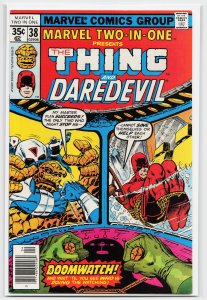 Marvel Two-in-One #38 (1978) The Thing