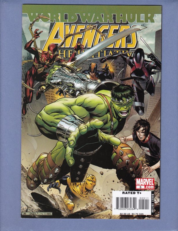 Avengers Initiative #5 VF Hulk Marvel 2007