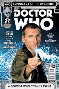 Doctor Who: Supremacy of the Cybermen #2B FN ; Titan | Christopher Eccleston Pho
