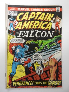 Captain America #157 (1973) VG Condition