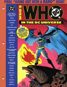 Who’s Who in the DC Universe #16 VF/NM; DC | save on shipping - details inside