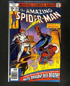 Amazing Spider-Man #184 1st White Dragon! Ross Andru Art!