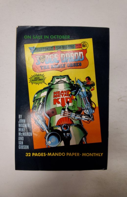 Judge Dredd (GB) #27 (1986) NM Eagle Comic Book J699