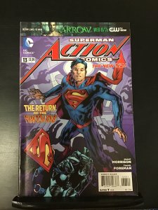Action Comics #13 Bryan Hitch Cover (2012) nm