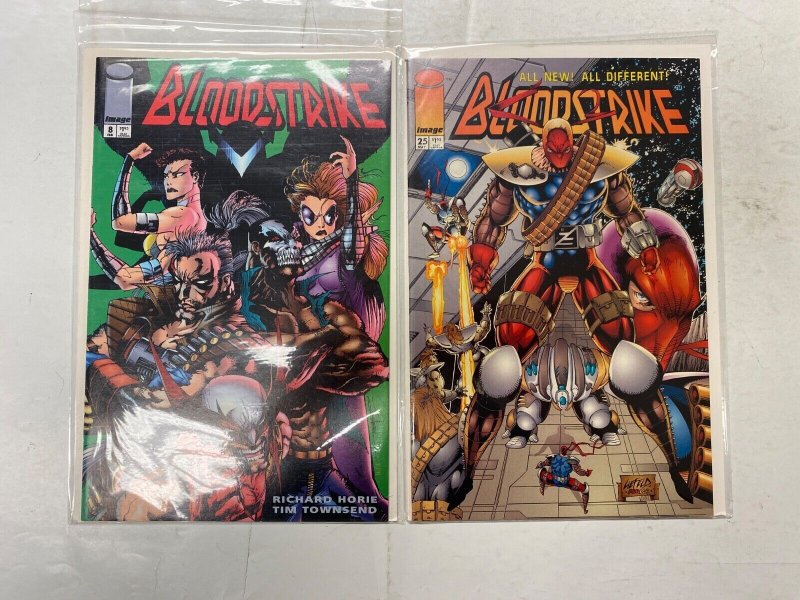5 IMAGE comic books Brigade BloodStrike #2 8 25 Samuree 13 KM41