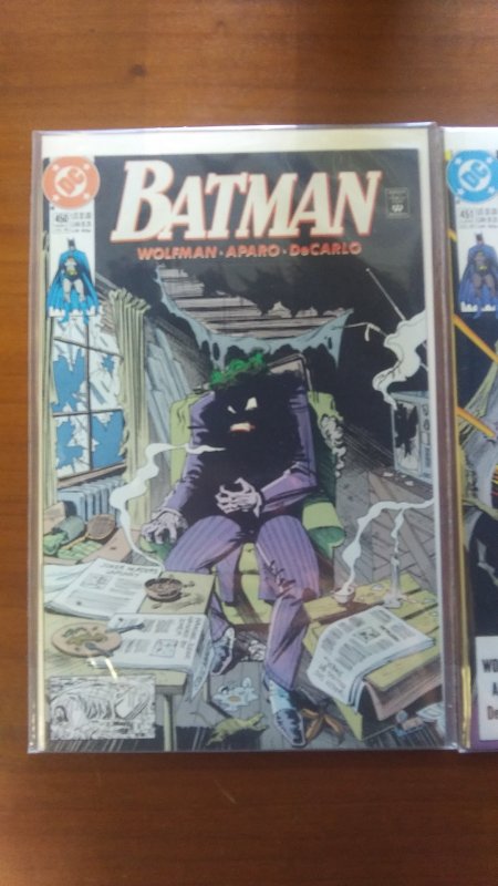 Huge Batman Run. #437-456 All in excellent condition.