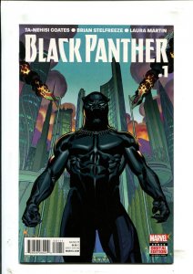 Black Panther #1 - Brian Stelfreeze Art /1st Ta-Nehisi Coates Work (9.2 OB) 2016