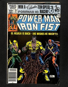Power Man and Iron Fist #78 Newsstand Variant 3rd Sabretooth!