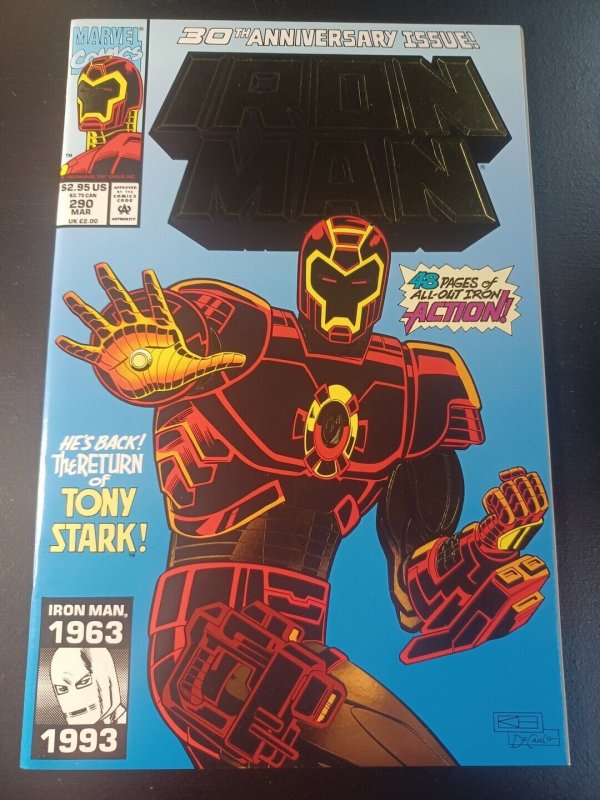 Iron Man #290 Marvel Comics c213
