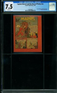 Captain Marvel and the Horn of Plenty #0 (1946) CGC 7.5 VF-