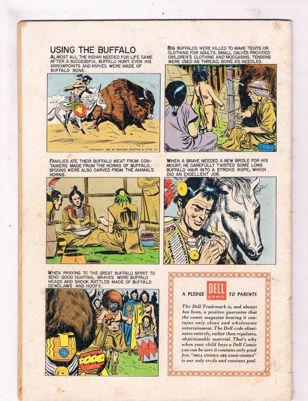 Buffalo Bill Jr. #8 VG Dell Silver Age Comic Book 1958 Western Series DE2