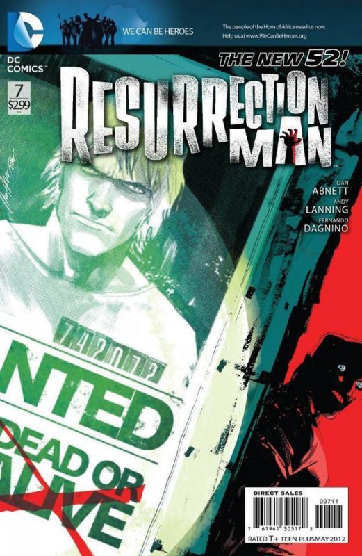 RESURRECTION MAN #7 NM THE NEW 52!