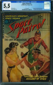 Space Patrol #1 (1952) CGC 5.5 FN-