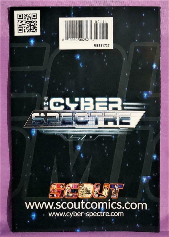 CYBER SPECTRE #1 The Haunting Ground Richard Emms Ale Garza (Scout, 2018)! 859990002521