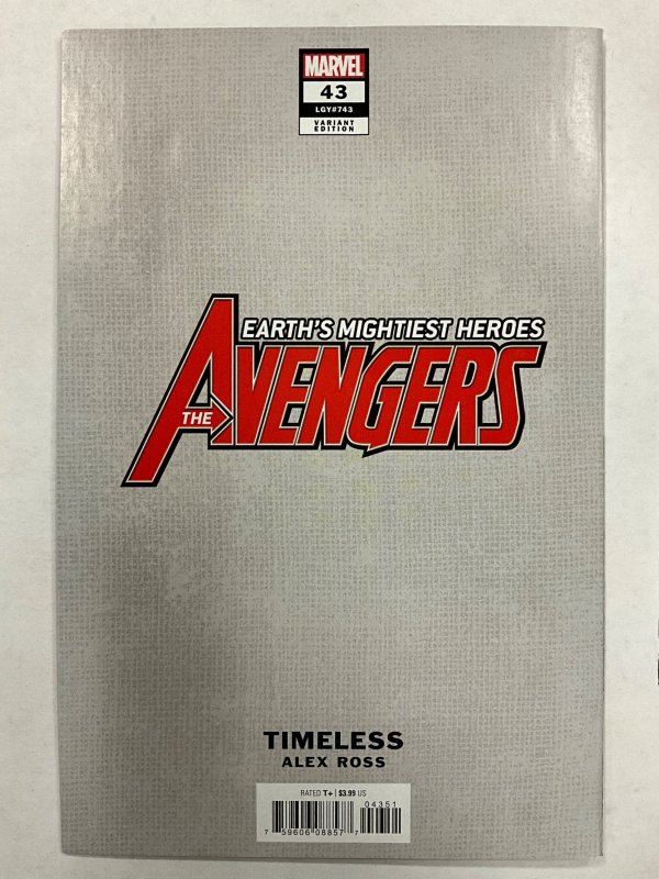 Avengers #43 Ross Cover (2021)