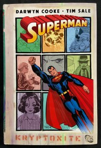 SUPERMAN KRYPTONITE HARDCOVER GRAPHIC NOVEL SIGNED DARWYN COOKE & TIM SALE VF/NM