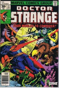 Doctor Strange #22 ORIGINAL Vintage 1977 Marvel Comics