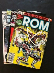 SET of 4-MARVEL  ROM Spaceknight ANNUALS #1-#4 FINE/VERY FINE (A15)