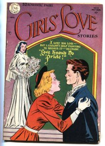 Girls' Love #12--1951-- Bride cover--DC--comic book--Romance--Golden-Age