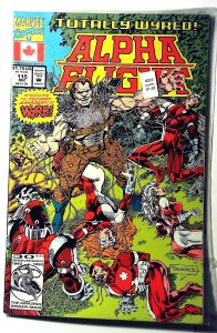 Alpha Flight #115 (1992) Marvel Comics 1st Print Comic Book