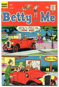 Betty and Me #10 1967- Gas station gag cover FN