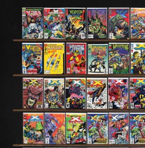 Huge Lot 140+ Comics with X-Factor, X-Force, X-Men, The Uncanny X-Men & More!