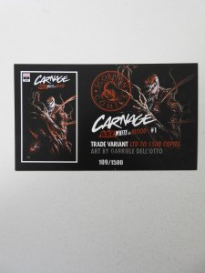 Carnage: Black, White & Blood #1 Variant (2021) NM Condition! W/ COA!