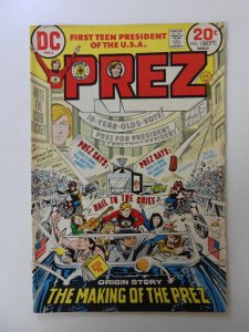 Prez #1 (1973) FN condition