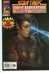 Star Trek Operation Assimilation 1 Shot  VF 1996  Romulans/Borg before Picard!