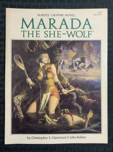 1985 MARADA THE SHE WOLF by Claremont & Bolton SC FN+ 6.5 1st Marvel