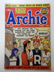 Archie Comics #69 (1954) Solid VG- Condition!