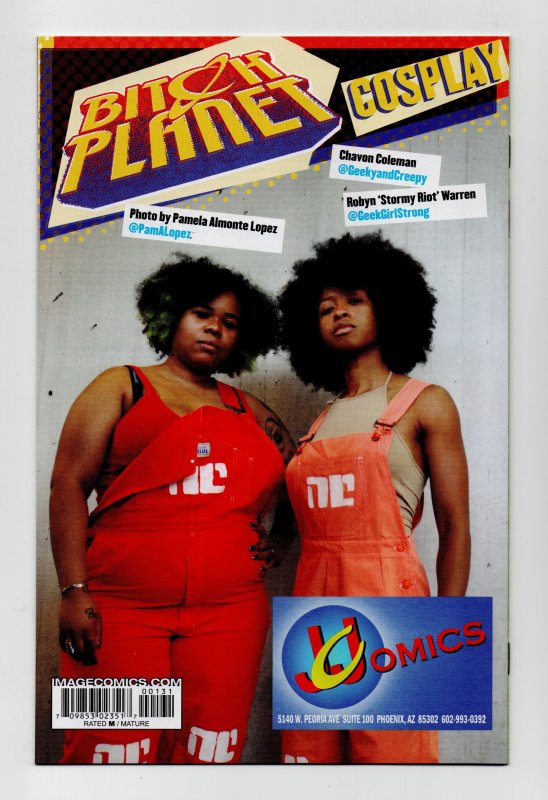 BITCH PLANET: TRIPLE FEATURE #01 (2017) VALENTINE DE LANDRO | JJC EXCLUSIVE