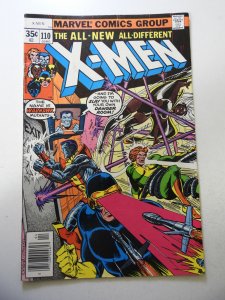 The X-Men #110 (1978) FN Condition 1/4 tear fc