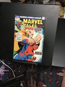 Marvel Tales #52 (1974) high-grade king pin! Black cover key! FN/VF Wow!