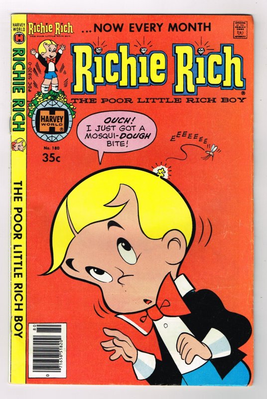 Richie Rich #180 (1979)  Harvey Comic 35Cent Comic