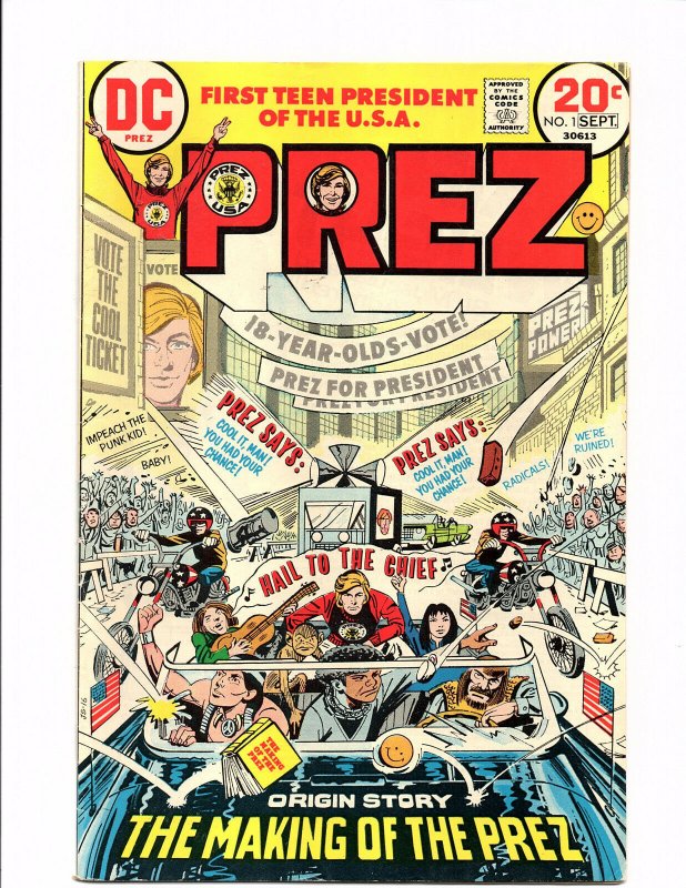 Prez #1 (Aug-Sep 1973, DC) - Fine 