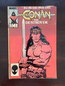 Conan the Destroyer #1 Marvel 1985 VG- 3.5