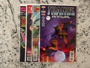 4 Marvel Comics Thanos Annual 1 Champions 19 Starlord 1 Cyclops 1 NM 1st 53 J801 